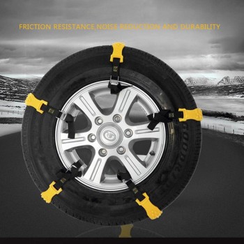 10pcs TPU Car Tire Anti-skid Snow Chains Universal Winter Tyres Wheels Snow Chain Fit For Snow Road And Sand Road