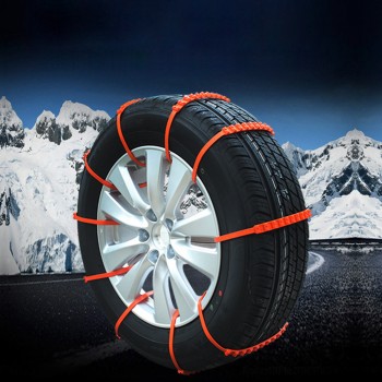 Snow Chain 2.5mm Car-styling 1Pcs Winter Anti-skid Chains for Car Snow Mud Wheel Tyre Thickened Tire Tendon