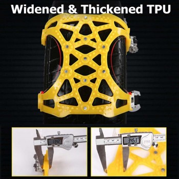 Thicker TPU Snow Chains Universal Car Suit Tyre General Automobile Tire For SUV Off-road Safety Chains Snow Mud Ground Anti Slip