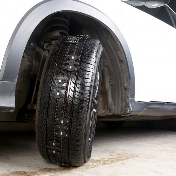 4X Winter Anti-skid Universal Black Anti-slip Tire Wheel Anti-skid Emergency Chain for Car Truck SUV MPV Auto Car Accessories