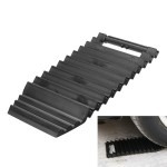 2 in 1 Ice Scraper amp; Emergency Snow Mud Sand rescue Escaper Traction Tracks Mats Escaper Car Wheel Anti Skid Pads New