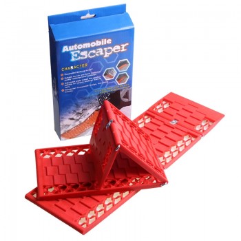 2Pcs/Set Universal Car Tire Grip Tracks Security Anti-skid Plate Snow Mud Sand Rescue Non-Slip Mat Instant Traction Auto Escaper