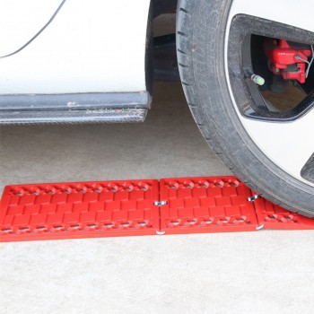 2Pcs/Set Universal Car Tire Grip Tracks Security Anti-skid Plate Snow Mud Sand Rescue Non-Slip Mat Instant Traction Auto Escaper