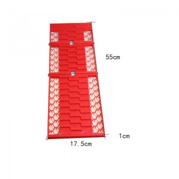 2Pcs/Set Universal Car Tire Grip Tracks Security Anti-skid Plate Snow Mud Sand Rescue Non-Slip Mat Instant Traction Auto Escaper