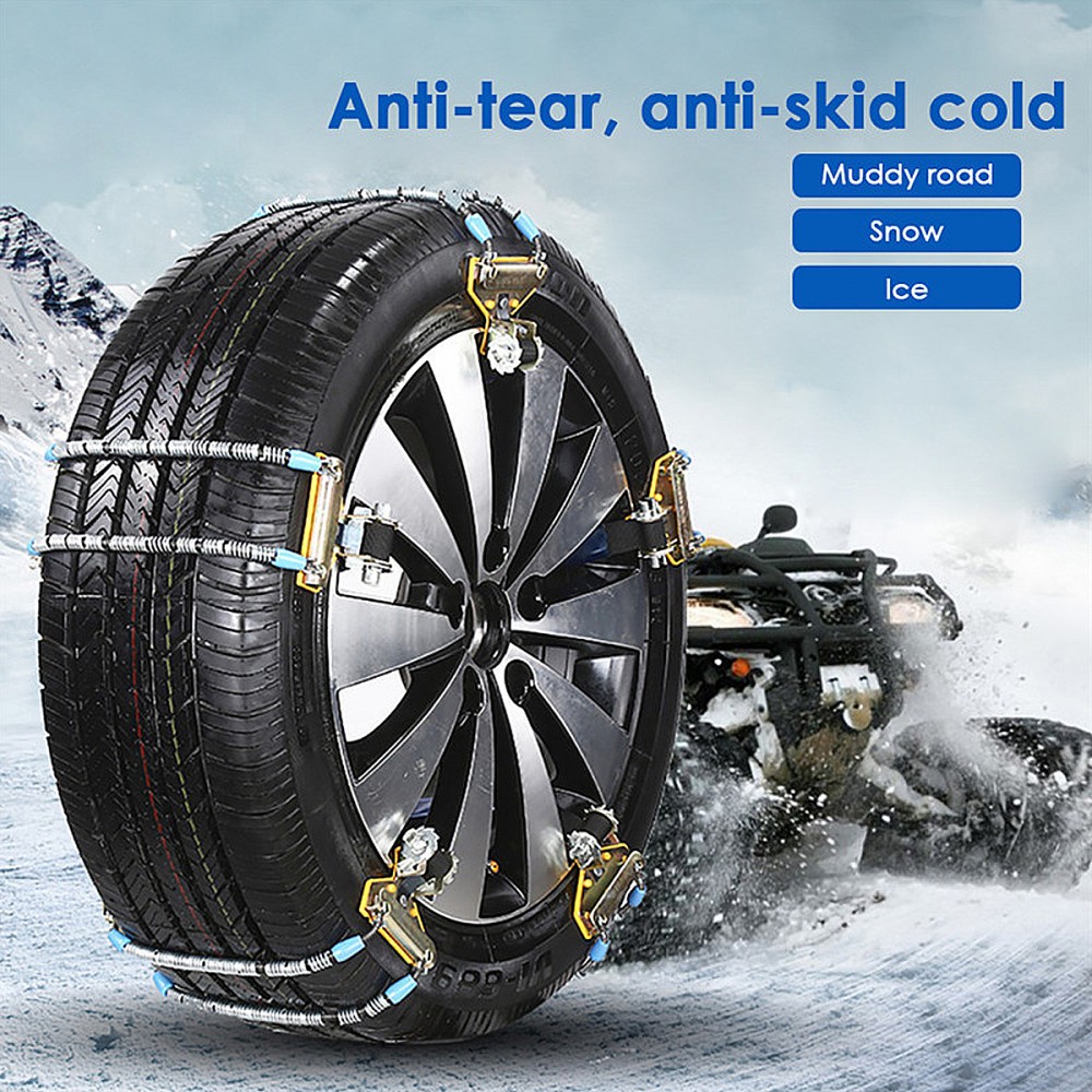 1Pc Large/normal Car Universal metal Winter Tyres wheels Snow Chains For Cars/Suv Car-Styling Anti-Skid Autocross Outdoor
