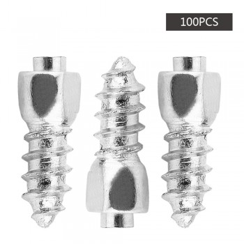 100 Pcs Stud Screw 12mm Auto Car SUV ATV Anti-Slip Screw Stud Wheel Tyre Snow Tire Spikes Trim Auto Accessories