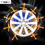 10pcs spikes for tire Car Universal Mini Plastic Winter Tyres wheels Snow Chains For Cars/Suv Car-Styling Anti-Skid Auto Outdoor