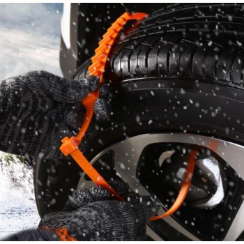 10pcs spikes for tire Car Universal Mini Plastic Winter Tyres wheels Snow Chains For Cars/Suv Car-Styling Anti-Skid Auto Outdoor