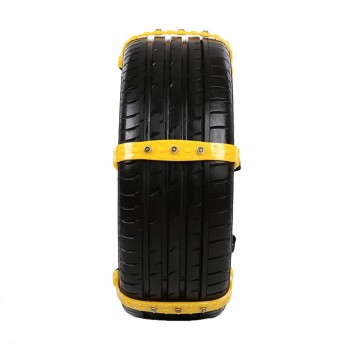GLCC Snow Chains Anti-Skid Tire Chain TPU Winter Safe Resistant Adjustable Belt Automobile Tyre Accessories for Cars Universal