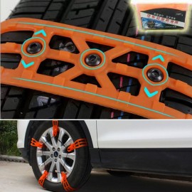 TPU 1 Pc Snow Tire Belt Anti-Skid Chains Universal Durable Snow Chain Vihecle Tyre Emergency