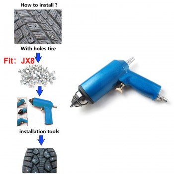 Winter Car Tires Studs Screw Air Gun Tool Wheel Tyre Snow Chains Studs Installation tool For Shoes ATV Car Motorcycle
