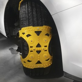 Universal Car Snow Chains Automobile Tire Anti-skid Chain Tendon Snow Off The Sleepy Chains Off-road Vehicle Snow Emergency