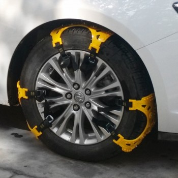 Universal Car Snow Chains Automobile Tire Anti-skid Chain Tendon Snow Off The Sleepy Chains Off-road Vehicle Snow Emergency