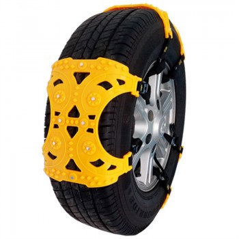 Universal Car Snow Chains Automobile Tire Anti-skid Chain Tendon Snow Off The Sleepy Chains Off-road Vehicle Snow Emergency