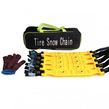 10pcs/set TPU Snow Chains Universal Car Tyre Winter Roadway Safety Tire Chains Snow Climbing Mud Ground Anti Slip Car Accessries