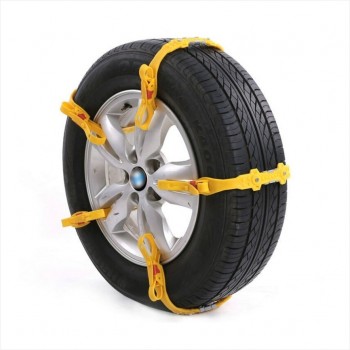 5Pcs/Lot Universal Adjustable Auto Car SUV Snowblower Tire Snow Chains Mug Ice Road Ground Anti Wheel Slip Chain For 165-265 mm