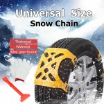 1/3/6pcs TPU Anti-Skid Snow Chains Universal Car Suit Tyre Winter Roadway Safety Anti-Slip Belt Tire Snow Muddy Ground Chain