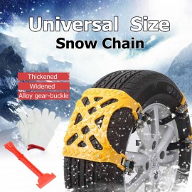 1/3/6pcs TPU Anti-Skid Snow Chains Universal Car Suit Tyre Winter Roadway Safety Anti-Slip Belt Tire Snow Muddy Ground Chain