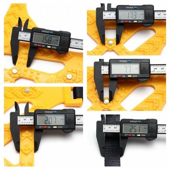 1/3/6pcs TPU Anti-Skid Snow Chains Universal Car Suit Tyre Winter Roadway Safety Anti-Slip Belt Tire Snow Muddy Ground Chain