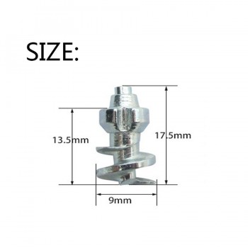 Winter 17.5MM x 9MM Car Tires Studs Screw Snow Spikes Wheel Tyre Snow Chains Studs For Auto Car Motorcycle SUV
