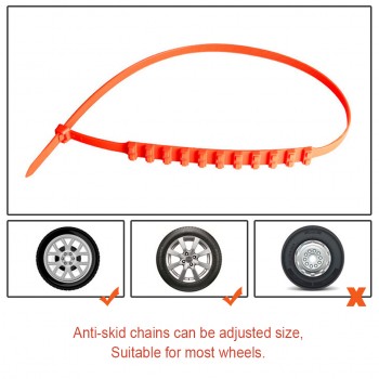 Atreus For Mitsubishi ASX Suzuki Subaru Acura Jeep Renegade Fiat Hyundai Solaris Car Snow Tire Anti-skid Chains Wheel Tire Tool