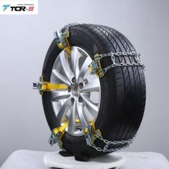 TTCR-II Manganese Steel 6PCS Snow Car Anti-skid Chains Snow Chain Winter Auto Parts Safety Tire Chain Car Accessories