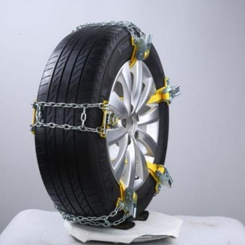 TTCR-II Manganese Steel 6PCS Snow Car Anti-skid Chains Snow Chain Winter Auto Parts Safety Tire Chain Car Accessories