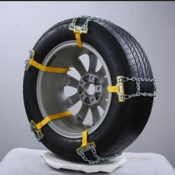 TTCR-II Manganese Steel 6PCS Snow Car Anti-skid Chains Snow Chain Winter Auto Parts Safety Tire Chain Car Accessories