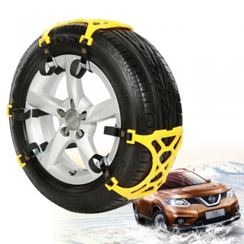 3 Pcs/lot Universal TPU Snow Chains Suit For 165-265mm Car Vehicle SUV Winter Roadway Safe Snow Tire Wheel Chain Anti-skid Belt