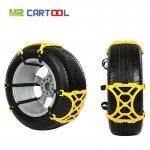 6Pcs Car Tyre Snow Tyres Track Tire Chain Anti-skid Wheel Chains Winter Studs Auto Tires Automobiles Anti Slip Road