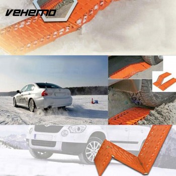 2Pcs Recovery Tracks Tool Car Auto Tire Ladder Grass Snow Road Tyre Ladder