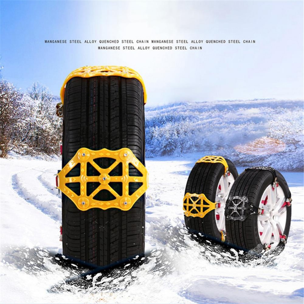 1pcs Car Universal Roadway Safety Tire Winter Tyres wheels Snow Chains For Cars/Suv Car-Styling Anti-Skid Autocross Outdoor zk30