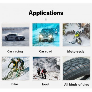 100pcs/lot Stud Screw 15mm Anti-Slip Screw Stud Wheel Tyre Snow Tire Spikes Trim with Install Sleeve Tool for Auto Car SUV ATV