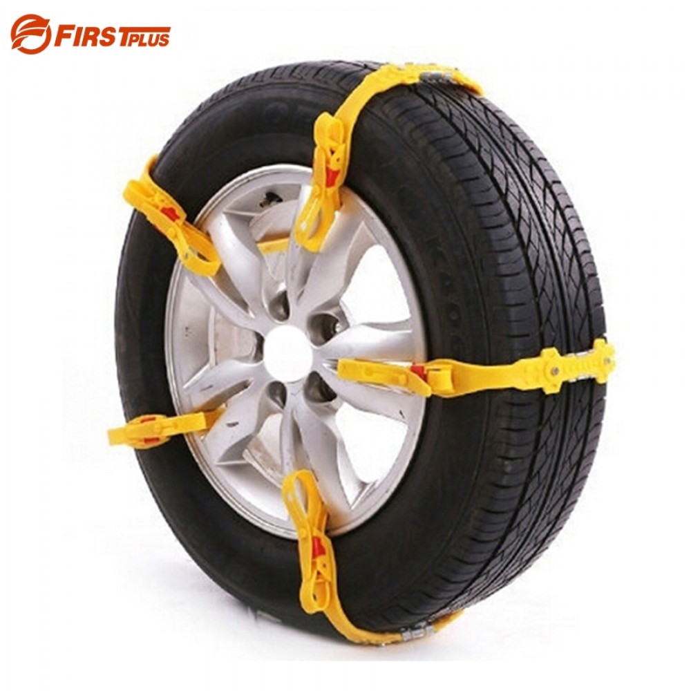 5 x Universal Adjustable Auto Car SUV Snowblower Tire Snow Chains Emergency Tools For Mud Ice Sand Snow Road 145-285mm