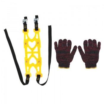 VODOOL 6Pcs TPU Universal Car Tyre Snow Chains Winter Roadway Safety Anti Slip Tire Chains Snow Climbing Mud Ground For SUV Auto