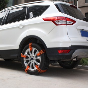 1Pc TPU Universal Durable Winter Tyres wheels Snow Anti-Skid Chains Tire Belt Anti-Skid Autocross Outdoor