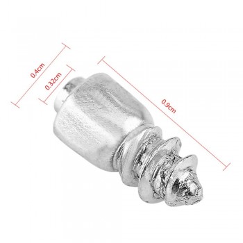 100Pcs/Set Tire Stud Screw 9mm Anti-Slip Screw Stud Tyre Snow Chains Tire Spikes Trim Universal for Motorcycle Car Truck SUV