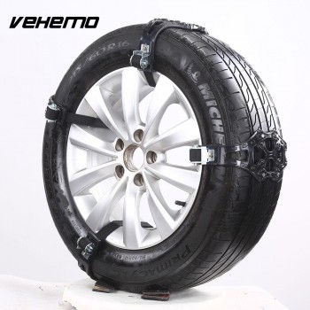 Vehemo Strap Snow Chain Mud Chain TPU Alloy with Wrench Universal Car Truck Winter Tire Tyre Tie Accessories Tire Chain