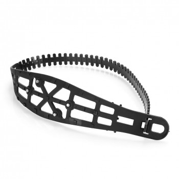 1 Pc TPU Thickened Durable Snow Chain Anti-Skid Chains Snow Tire Belt Winter Driving Roadway Safety Truck SUV