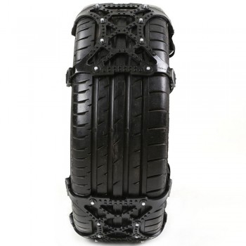 Mayitr 3Pcs Universal 65-265mm Car Tire Tyre Anti-skid Snow Wheel Chain Winter Roadway Safety Tire Accessories