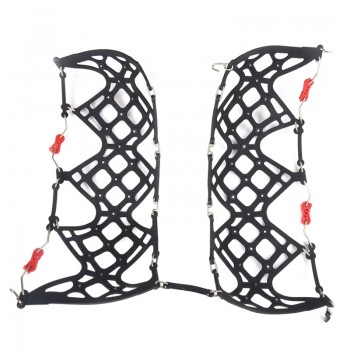 2PC Design Skid Snow Chain Winter Tires Chain Wheels Snow Anti-skid Chains High Purity TPU Universal Snow Chains for Cars