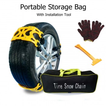 2019 TPU Snow Chains Universal Car SUV Wheel Tyre Anti Slip Belt For Winter Roadway Ice Climbing Muddy Ground Driving Tire