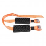 2PCS Tire Chain Strap Snow Chain Rubber Nylon Anti-Skid Wheel Automobile Saloon Car Non-slip Accessories