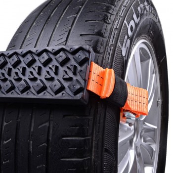 2PCS Tire Chain Strap Snow Chain Rubber Nylon Anti-Skid Wheel Automobile Saloon Car Non-slip Accessories