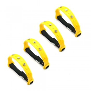 New 10pcs/lot 37x4.7cm Car Tire Snow Chains Beef Tendon VAN Wheel Tyre Anti-skid TPU Chains DHL Fast Shipping
