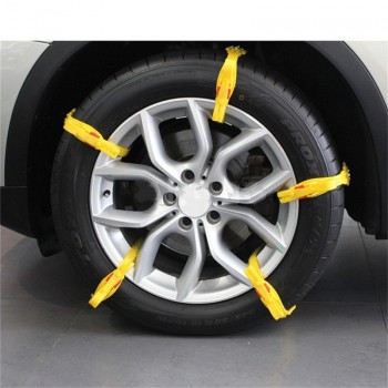 New 10pcs/lot 37x4.7cm Car Tire Snow Chains Beef Tendon VAN Wheel Tyre Anti-skid TPU Chains DHL Fast Shipping