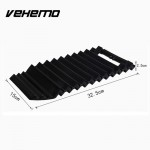 Vehemo Black Anti-Skid Board Tire Non-Slip Mat Truck SUV Tire Mat Durable Snow Mat Roadway Safety Climbing Mud Ground