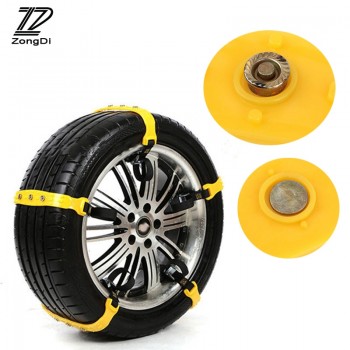 ZD 10X Car Wheel Tyre Anti-skid TPU Chains 37 x 4.7cm For Hyundai i30 tucson Renault duster megane Lada granta vesta accessories