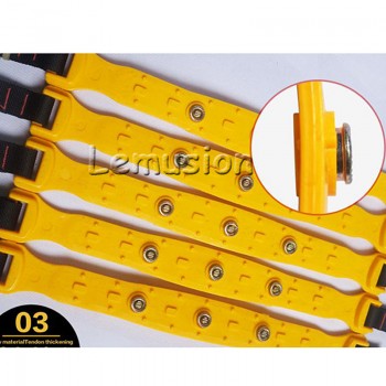 ZD 10X Car Wheel Tyre Anti-skid TPU Chains 37 x 4.7cm For Hyundai i30 tucson Renault duster megane Lada granta vesta accessories