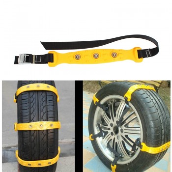 ZD 10X Car Wheel Tyre Anti-skid TPU Chains 37 x 4.7cm For Hyundai i30 tucson Renault duster megane Lada granta vesta accessories
